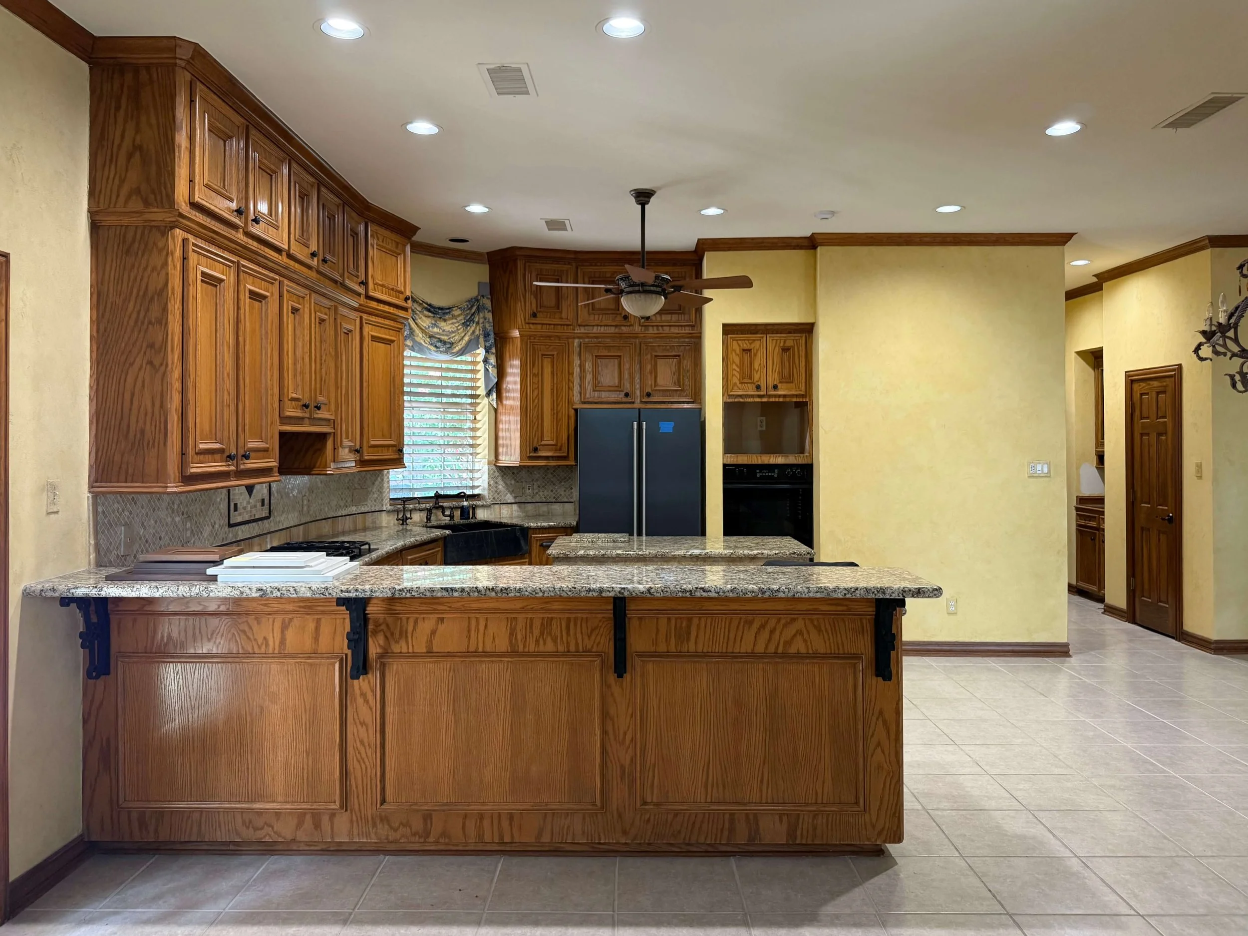 A French Country, Blue and White Kitchen for 2025! — DESIGNED